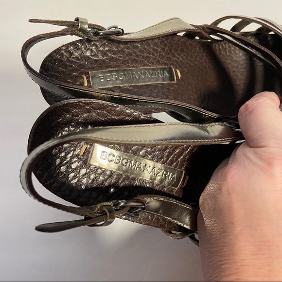 BCBGMaxazria Strappy‎ Heels Size 10B - Picture 3 of 12